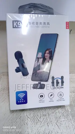 Wireless Microphone With Double Mic