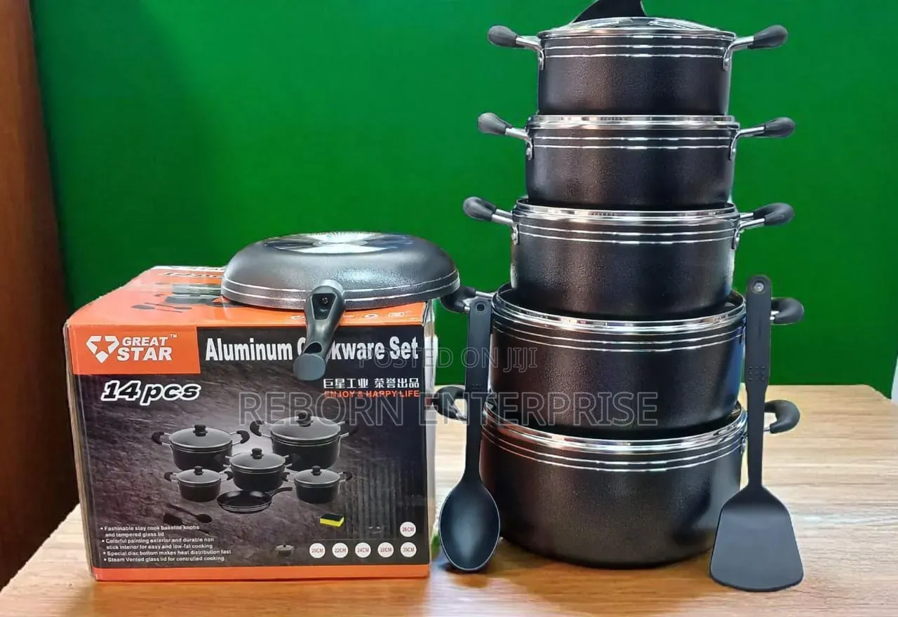 14pcs Nonstick Cookware