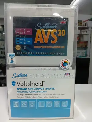 Sollatek Avs 30 Voltage Stabilizer - 30a Over/Under Voltage Protection