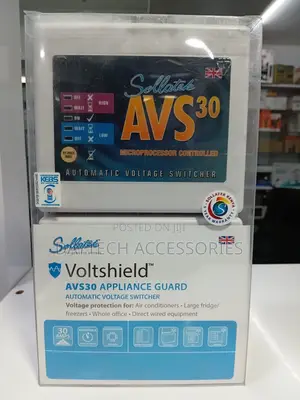 Sollatek Avs30 Automatic Voltage Switcher 30a - White Surge Protector