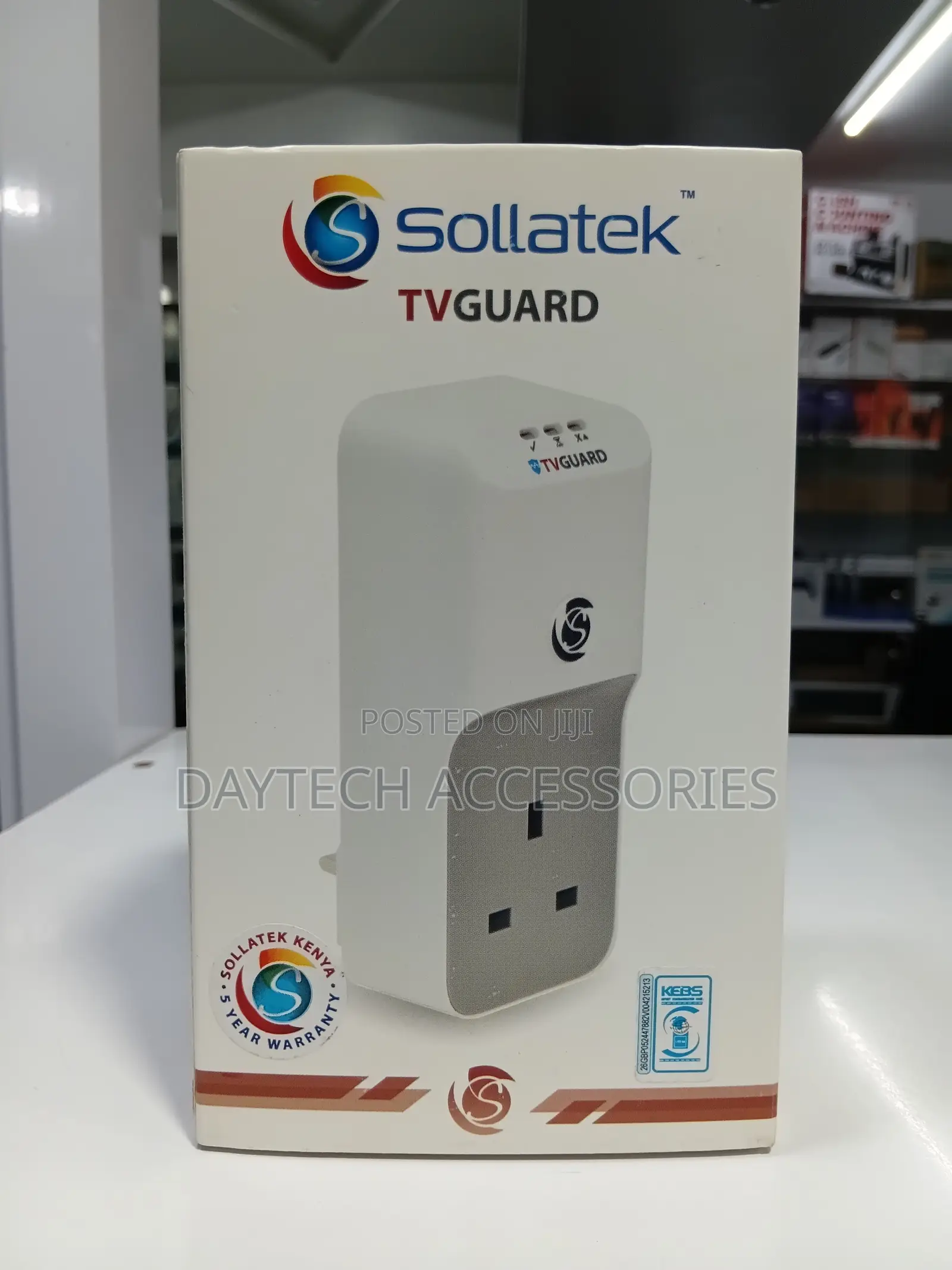 This Is a Sollatek Tvguard Voltage Protector