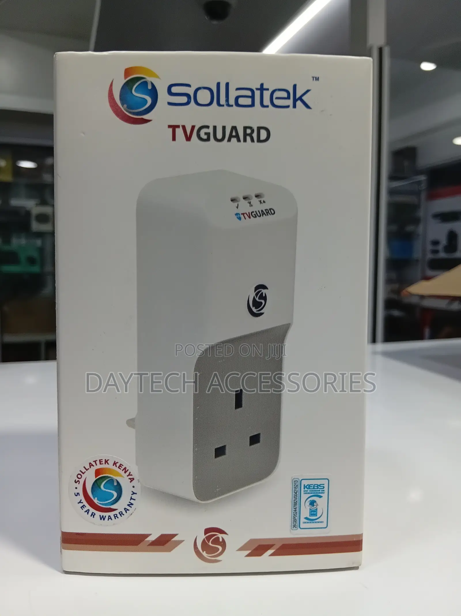 This Is a Sollatek Tvguard Voltage Protector