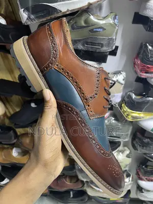 La Milano "Pablo" Men's Two-Tone Wingtip Oxford