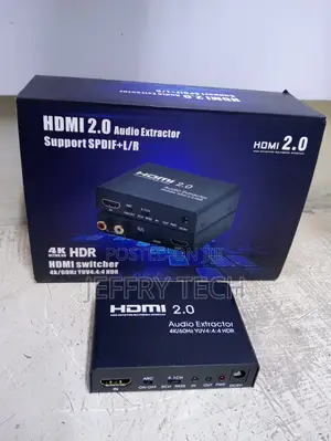 Hdmi To Hdmi+Aux + Opticalhdmi 2.0 Audio Extractor Supports Resolu