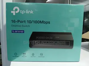 Tp-Link 16-Port 10/100mbps Desktop Switch - Black