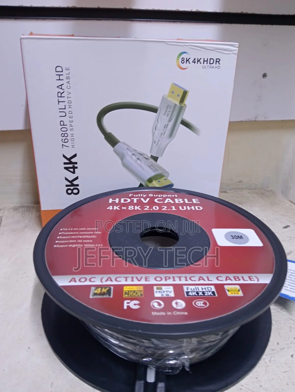 20m Optical Fibre Hdmi to Hdmi Cable