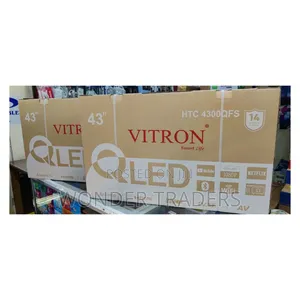 *Vitron 43" Qled Smart Android Frameless With Bluetooth