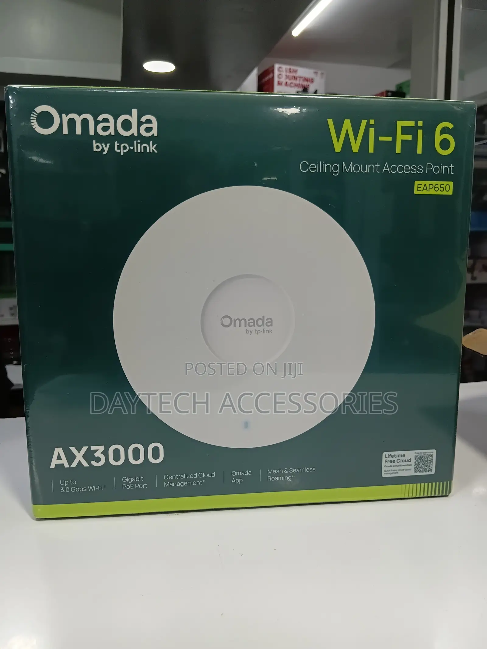 Tp-Link Ax3000 Ceiling Mount Wifi 6 Access Point Eap650