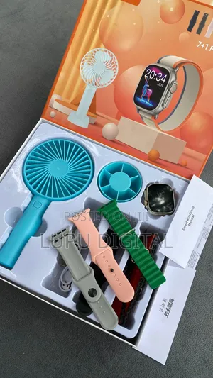 D1000 Ladies Smart Watch With Portable Fan