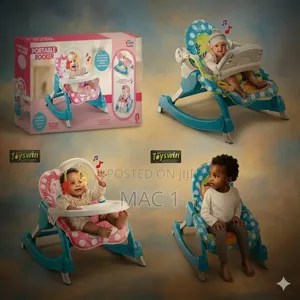 3-in-1 Baby Rocker Toddler Stationary Chair (Toyswin)
