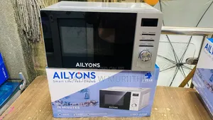 Ailyons Manual Microwave With Grill Available in Silver and Black