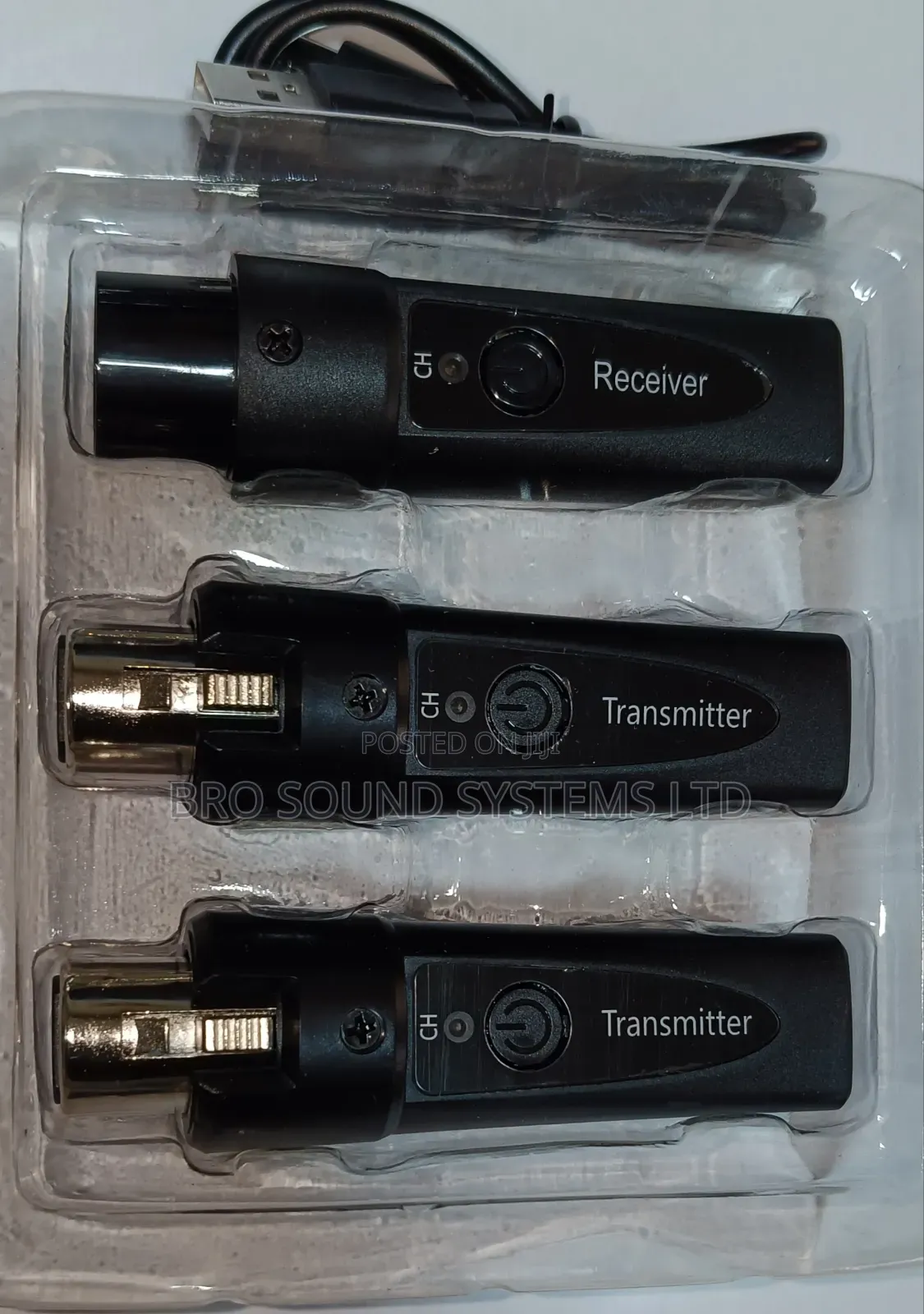 XLR Wireless Microphone Transmitter Receiver