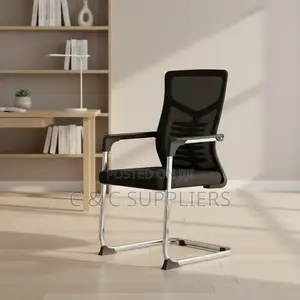 Office Mesh Guest Seat With No Wheels