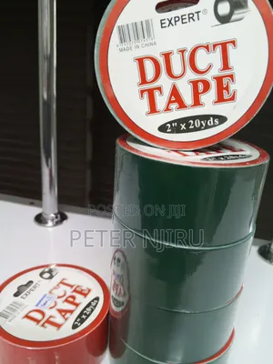 Heavy-Duty Duct Tape - 2" X 20 Yards, Waterproof, Strong Adhesive
