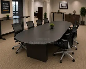 Grand Executive Boardroom Table Nairobi – Premium Meeting Centerpiece