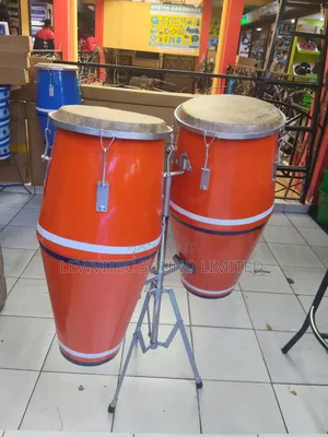 Orange Tumba Drums
