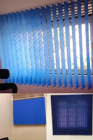 Faux-Suede Vertical Office Blinds for a Soft Professional Look
