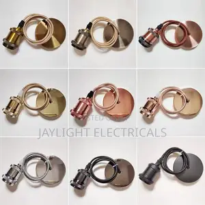 Ceiling Pendant Light Vintage E27 Lamp Holder for Coffee Bar Hotel