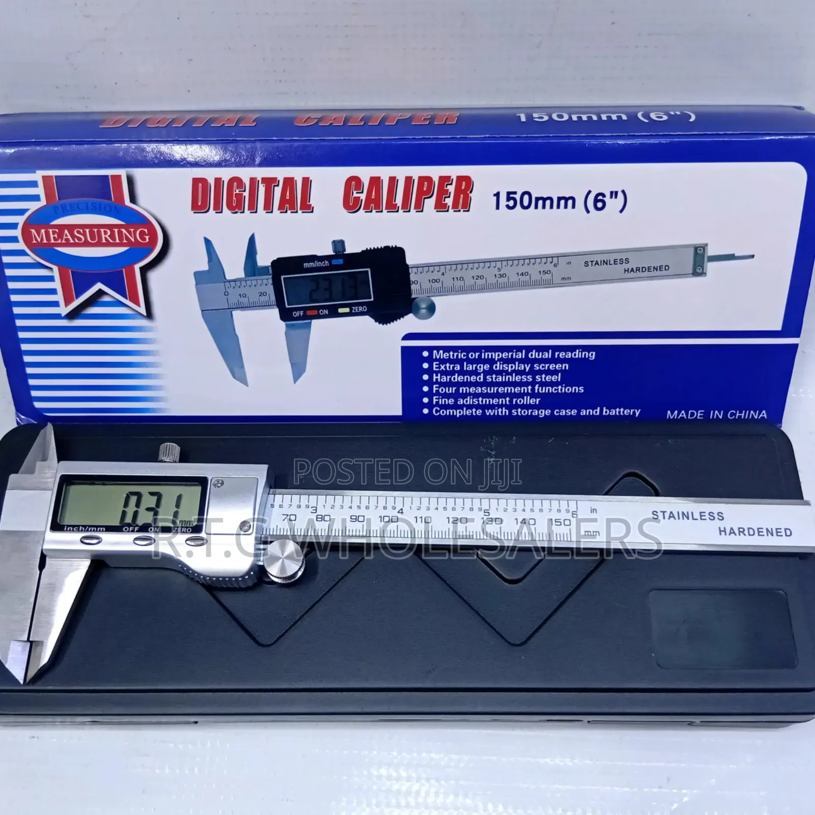 6-Inch Digital Vernier Caliper Precision Measuring Tool