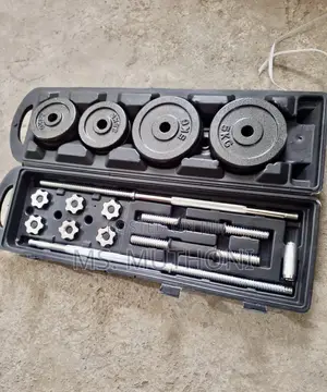 Home Workout 50kg Dumbbell and Barbell Set