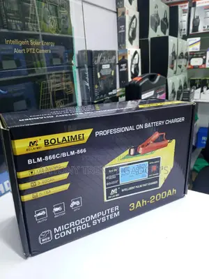 Bolaimei 12v 24v Digital Battery Charger 3ah-200ah