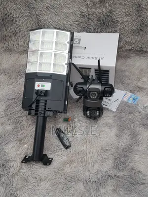 Solar Powered 360° Triple Lens 4g Surveillance Camera