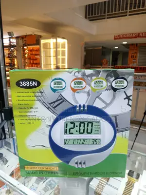 Kadio 3885n Multifunction Clock With Temperature Display