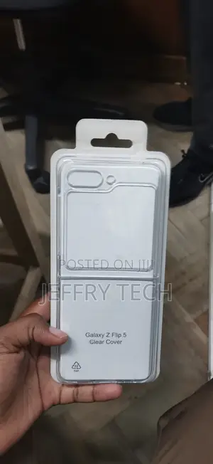Samsung Galaxy Z Flip 5 Transparent, Two-Piece Phone Case
