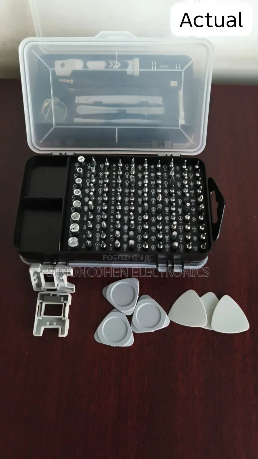 115 Pc Tool Box Kit With Magnetic Handle for Electronics Repair