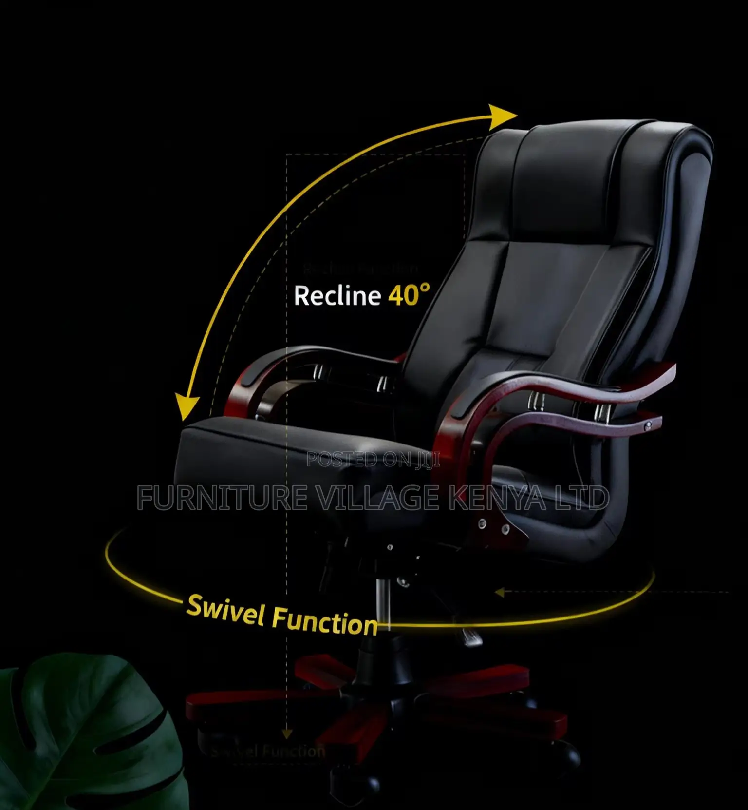 Executive Leather Bliss Chair