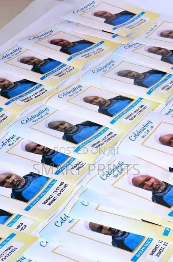 Eulogy Printing