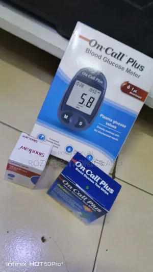 On Call Blood Sugar Machine Full Kit