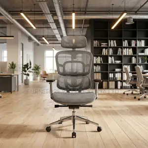 White Mesh Office Chair.