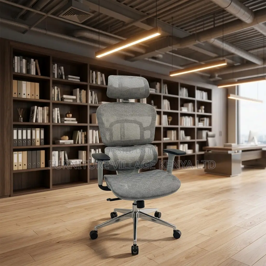 White Mesh Office Chair.