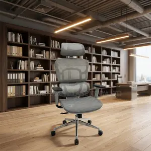 White Mesh Office Chair.