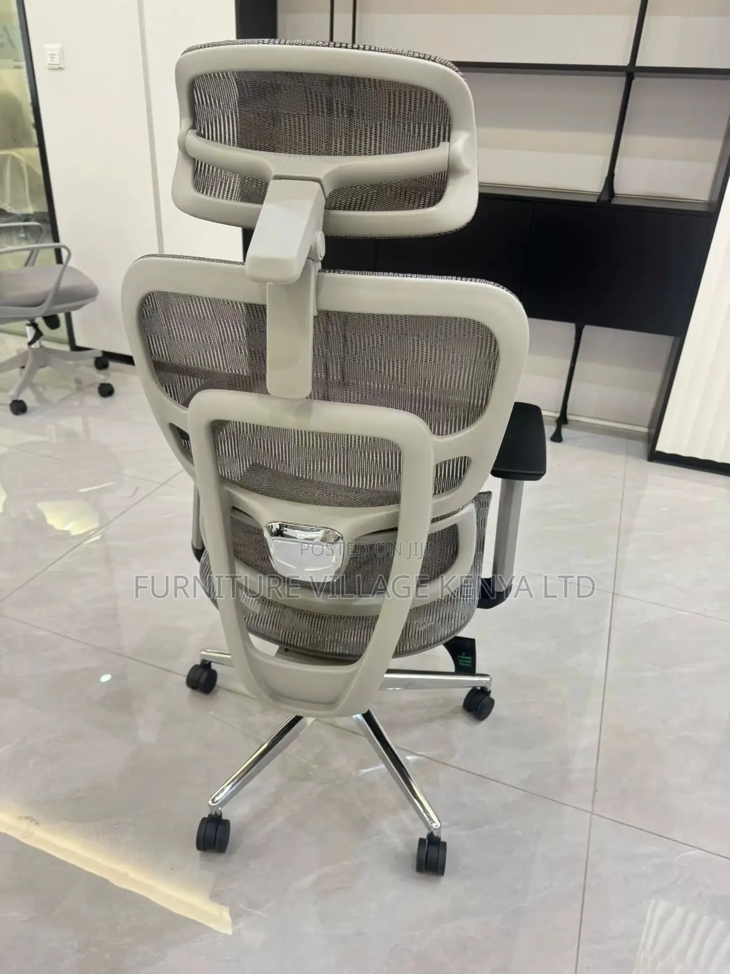 White Mesh Office Chair.