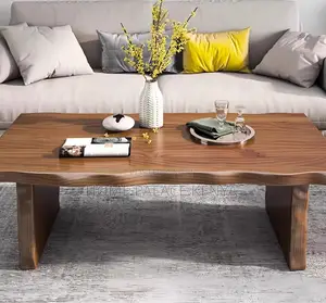 Coffee Table: Premium Solid Pure Mahogany Wood Coffee Table