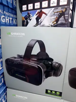 Vr Shinecon Virtual Reality Headset With Built-in Headset