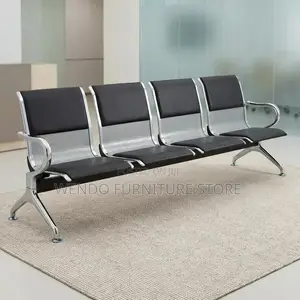 Office Benches; Four Seaters Leather Chemist Reception Bench