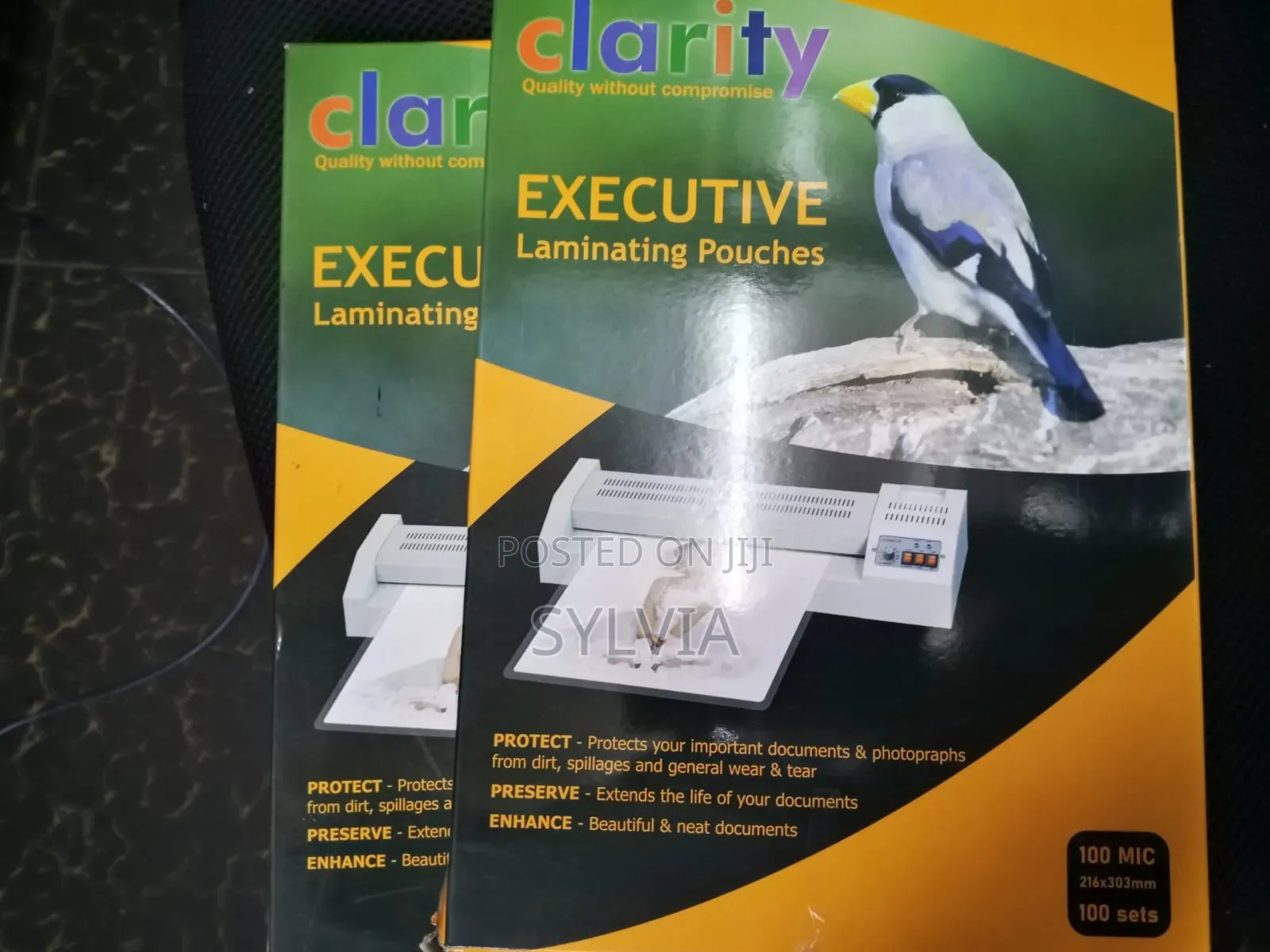Executive Clarity Lamination Pouch