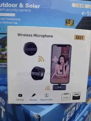 Sx21 Plug and Play Wireless Microphone Hifi Audio System