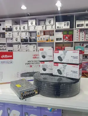 Dahua 4 Channel CCTV Dome/Bullet Ir Full Set Security System