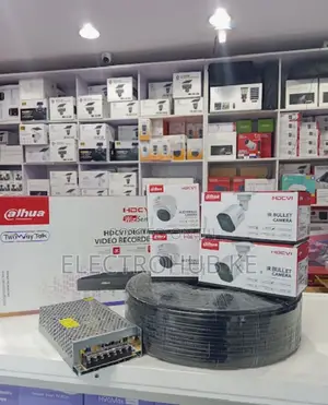 Dahua 4ch CCTV Kit Dome Bullet Cameras Complete Package
