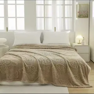 Extra Large Flowered Fleece Blankets