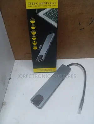Type C to HDTV/Hdmi 8 in 1