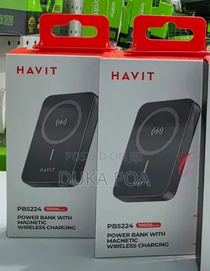 Havit Portable Magnetic Wireless Powerbank 10,000mah