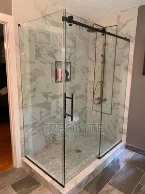 Modern Frameless Glass Shower Enclosure
