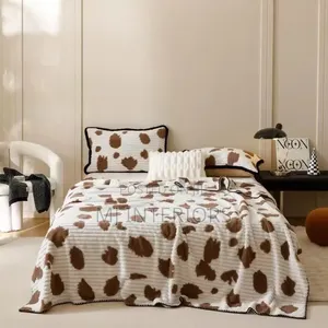 High End Flowered Fleece Blankets