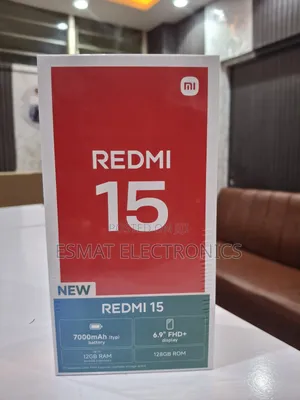 New Xiaomi Redmi 15 128 GB Red