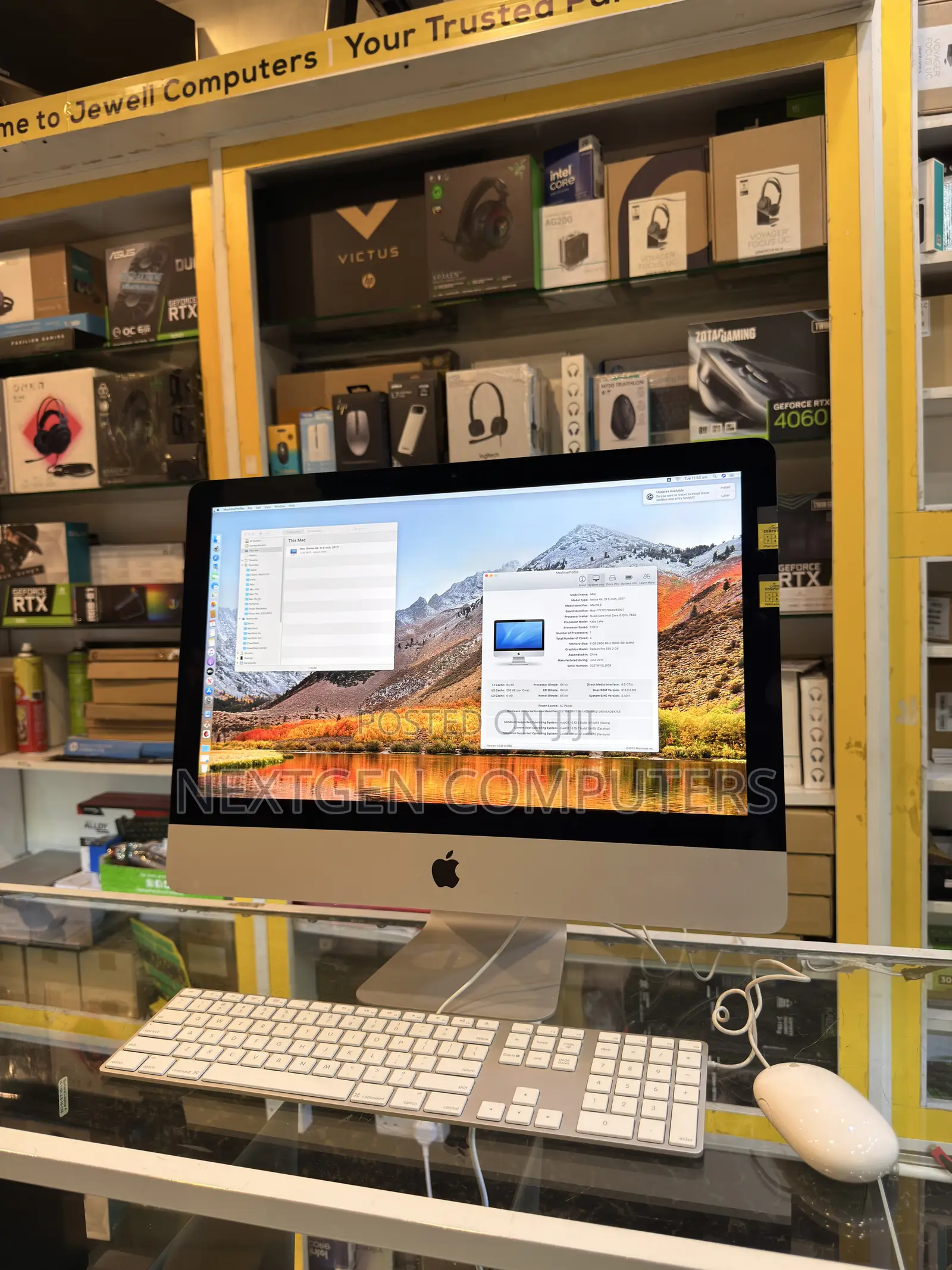 Desktop Computer Apple iMac 8GB Intel Core i5 HDD 1T